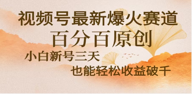 视频号独家玩法，老年养生赛道，无脑搬运爆款视频，日入2000+网创吧-网创项目资源站-副业项目-创业项目-搞钱项目网创吧